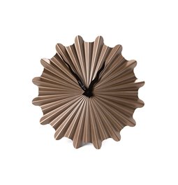 Wall clock Sunny, brown, 40cm