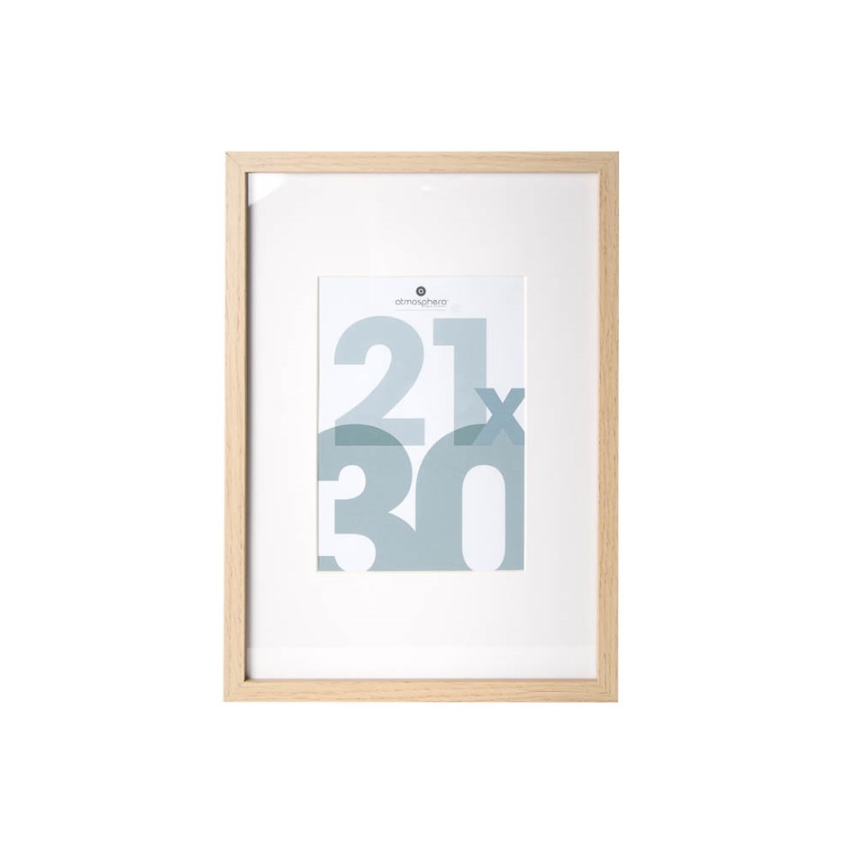 Photo frame Manu, natural, 21x30cm
