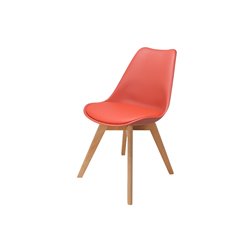 Chair Baya, teraccotta, H81x47cm, seat height 45cm
