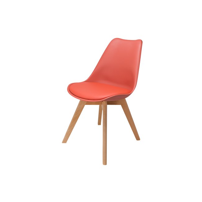 Chair Baya, teraccotta, H81x47cm, seat height 45cm