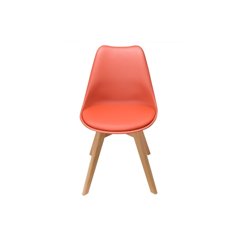 Chair Baya, teraccotta, H81x47cm, seat height 45cm