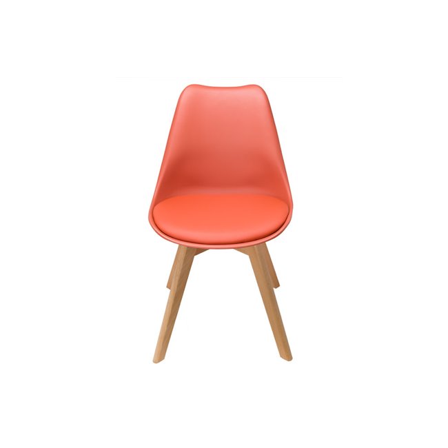 Chair Baya, teraccotta, H81x47cm, seat height 45cm