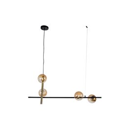 Ceiling lamp Radlin,,H60-120cm,L100x25x60-120cm,G9x4 LED 3W