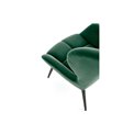 Arm chair Harion, d.green, 75/86/91/48 cm