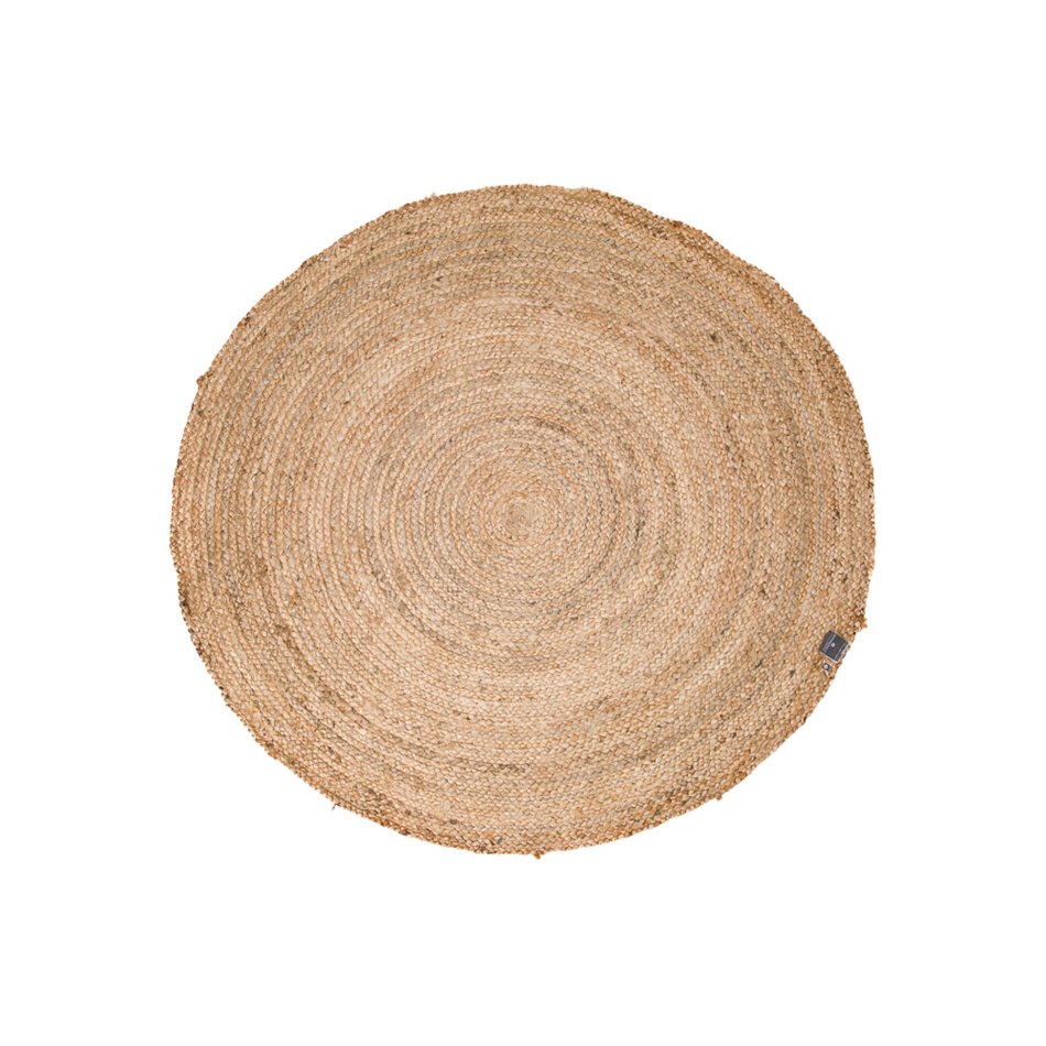 Rug Jute, natural, D120cm