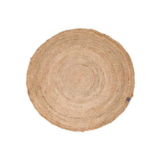 Rug Jute, natural, D120cm