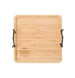Бамбуковый поднос Gastro Chic, 34x33x4,5см