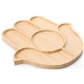 Bamboo serving plate Handy, 30.5x30.5x1.6cm