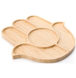 Бамбуковая тарелка Handy, 30,5x30,5x1,6 см