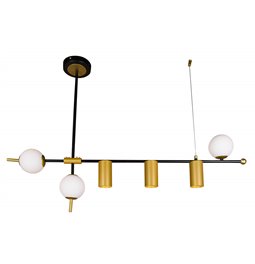 Pendant lamp Yarrow, 120x80cm, GU10 x3-G9x3