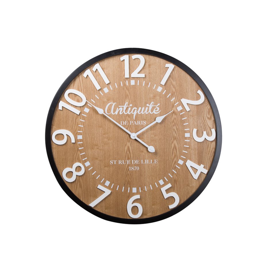 Wall clock Milverton, D68x4cm