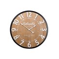 Wall clock Milverton, D68x4cm