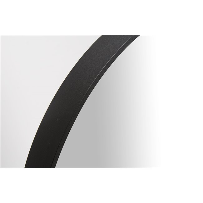 Настенное зеркало Isso, черное, 50x100см 