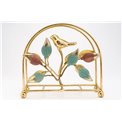 Decorative napkin holder Birds, 16x6x14.5cm
