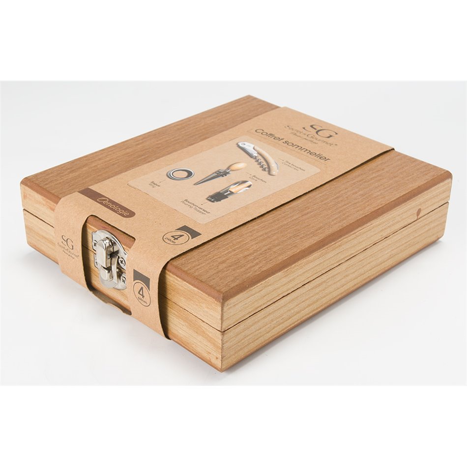 Wine accessories set Sommelier, set of 4