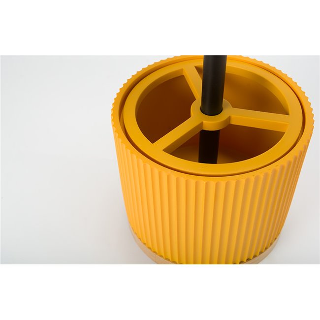 Mirror Modern with organizer, orange, 36x13cm