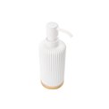 Soap dispenser Modern, white, H18.5cm D7cm