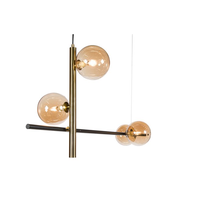 Ceiling lamp Radlin,H60-120cm,L100x25x60-120cm,G9x4 LED 3W