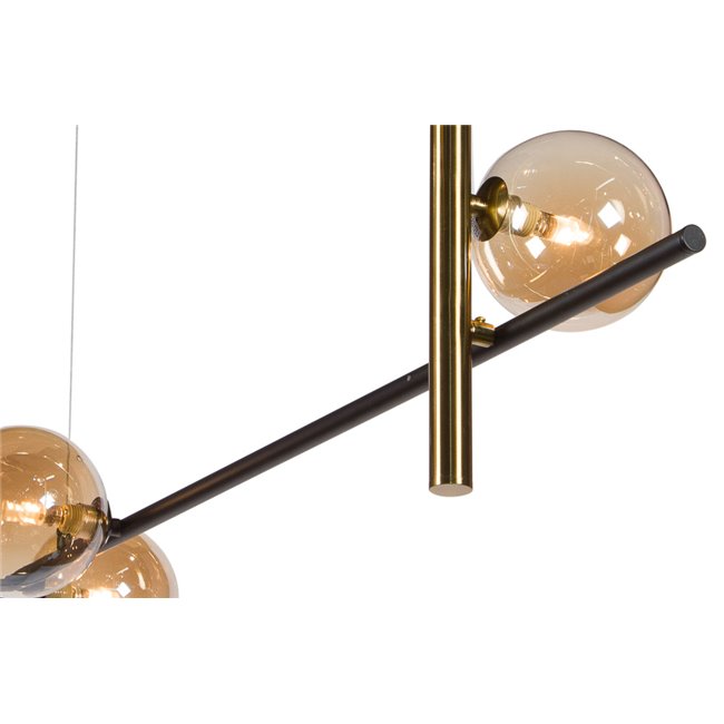 Ceiling lamp Radlin,H60-120cm,L100x25x60-120cm,G9x4 LED 3W