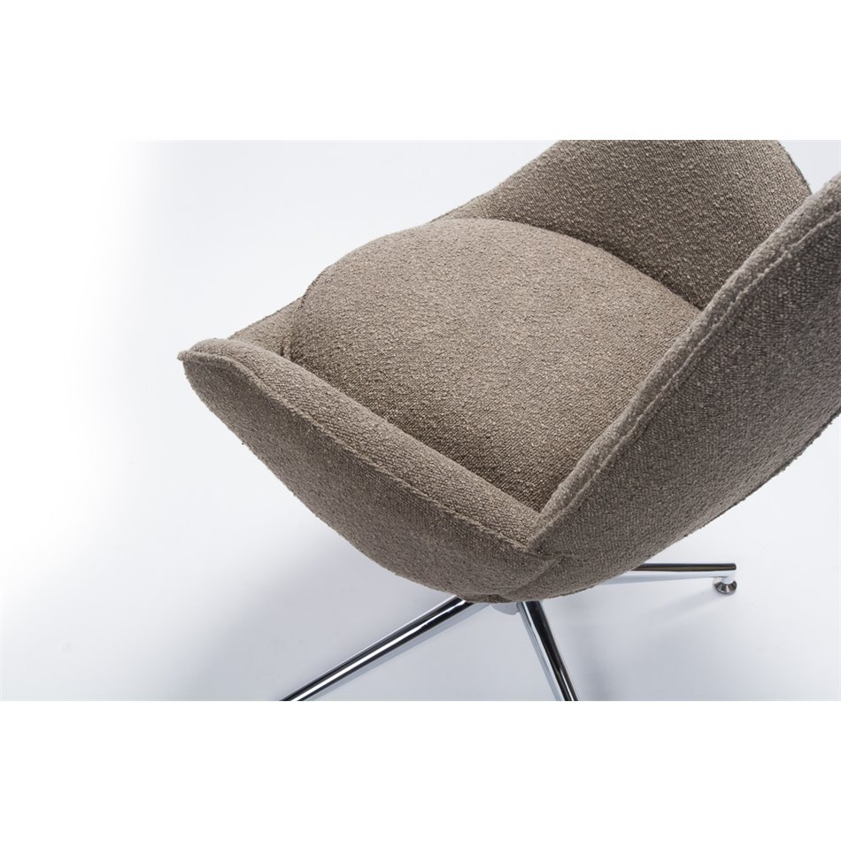 Armchair Dalton SKT-8, brown,104x74x85cm, seat height 45cm