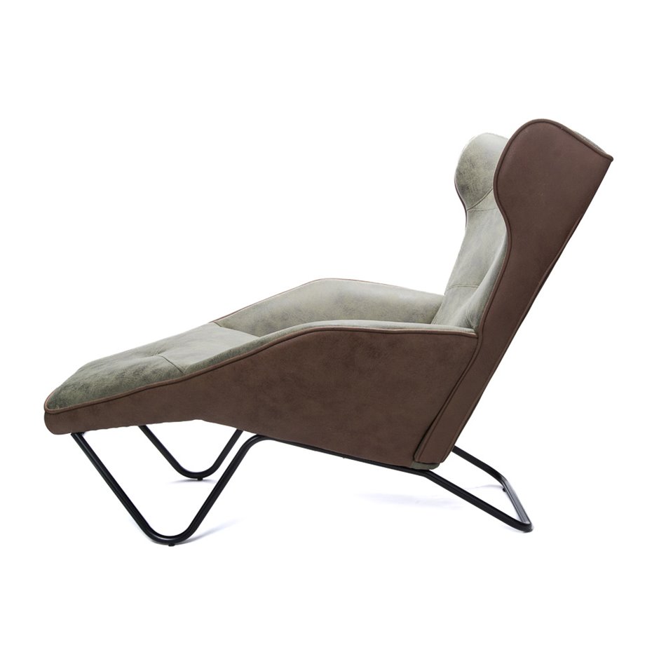 Armchair Dandy SK-15, green/brown, 91x125x75cm, seat h40cm