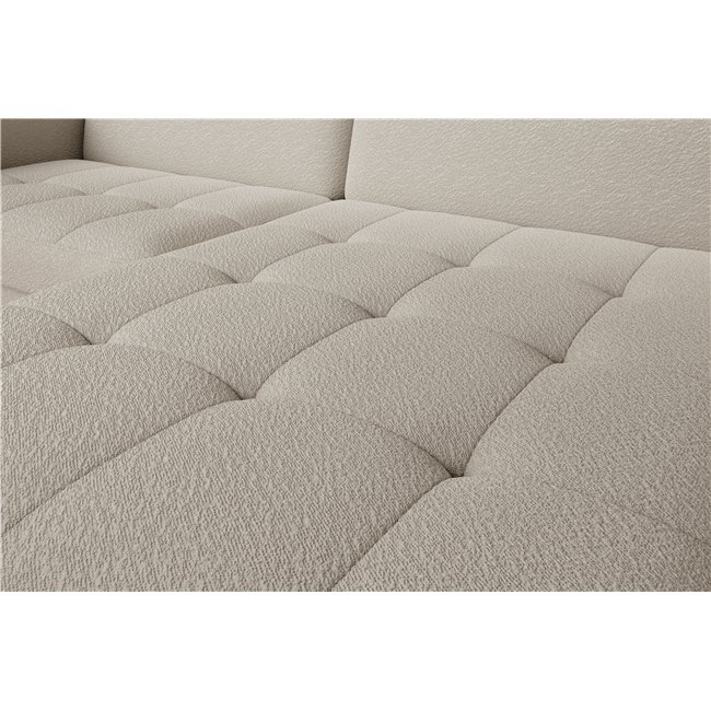 Угловой диван Elgomsi L, Royal 18, бежевый, H100x228x165