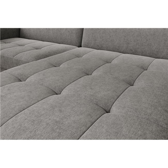 Corner sofa Elgomsi L, Raquel 04, gray, H100x228x165