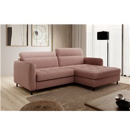 Угловой диван Elgomsi R, Raquel 24, лосось цвета, H100x228x165