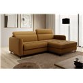 Corner sofa Elgomsi R, Manhattan 45, yellow, H100x228x165