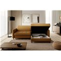 Corner sofa Elgomsi R, Manhattan 45, yellow, H100x228x165