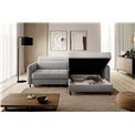 Corner sofa Elgomsi L, Touch 03, gray, H100x228x165
