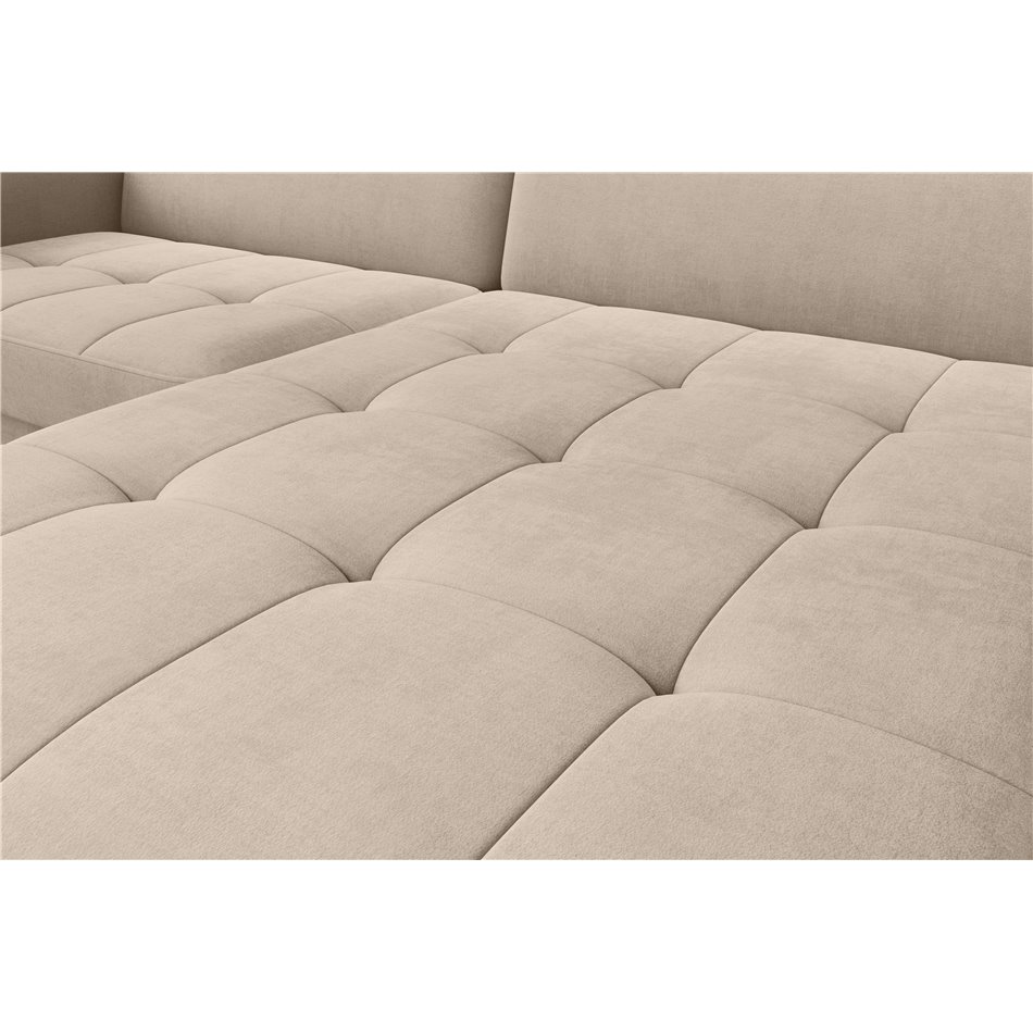 Угловой диван Elgomsi L, Touch 18, бежевый, H100x228x165
