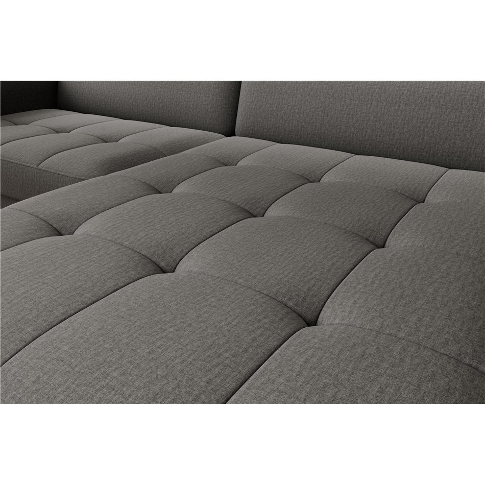 Corner sofa Elgomsi R, Manhattan 06, gray, H100x228x165