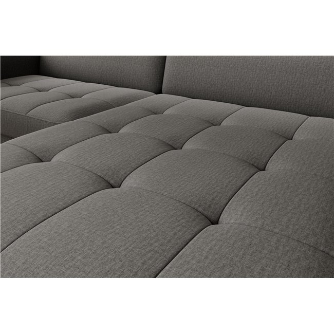 Corner sofa Elgomsi R, Manhattan 06, gray, H100x228x165