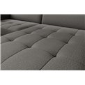 Corner sofa Elgomsi R, Manhattan 06, gray, H100x228x165