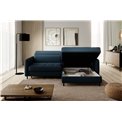Corner sofa Elgomsi R, Manhattan 40, blue, H100x228x165