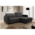 Corner sofa Elgomsi R, Raquel 05, gray, H100x228x165
