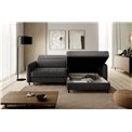 Corner sofa Elgomsi R, Raquel 05, gray, H100x228x165
