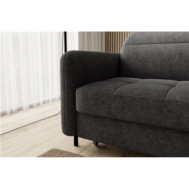 Corner sofa Elgomsi R, Raquel 05, gray, H100x228x165
