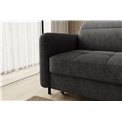 Corner sofa Elgomsi R, Raquel 05, gray, H100x228x165