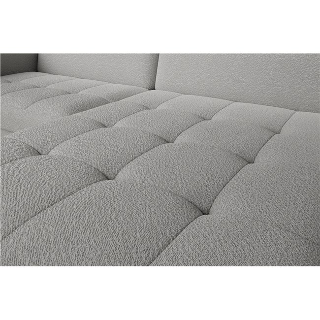 Угловой диван Elgomsi R, Royal 04, серый, H100x228x165