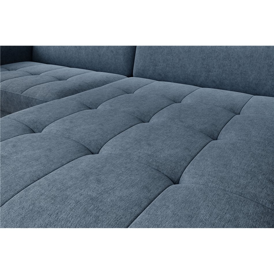 Corner sofa Elgomsi R, Raquel 40, blue, H100x228x165