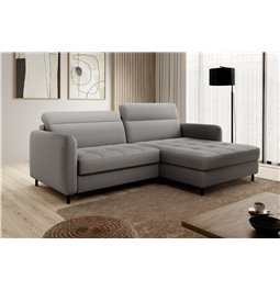 Угловой диван Elgomsi R, Manhattan 03, серый, H100x228x165