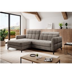 Corner sofa Elorelle L, Berlin 03, beige, H105x225x160