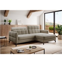 Corner sofa Elorelle L, Inari 23, beige, H105x225x160