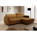 Corner sofa Elgomsi R, Manhattan 45, yellow, H100x228x165