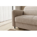Corner sofa Elgomsi L, Raquel 18, beige, H100x228x165