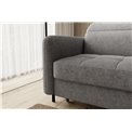 Corner sofa Elgomsi L, Raquel 04, gray, H100x228x165