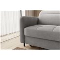 Corner sofa Elgomsi L, Touch 03, gray, H100x228x165