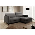 Corner sofa Elgomsi R, Manhattan 06, gray, H100x228x165
